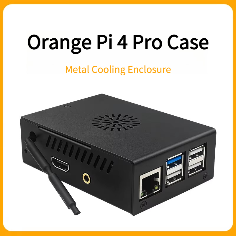 Pi 4 Case - 오렌지 파이 4 프로용 알루미늄 메탈