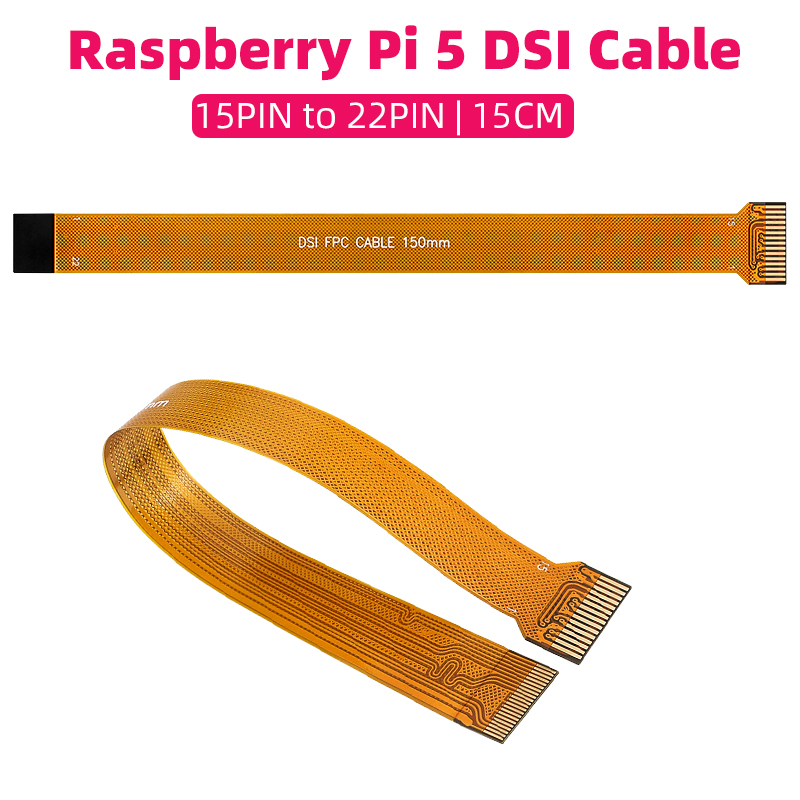 Pi Camera Cable - 라즈베리 파이 5 DSI 케이블 22핀