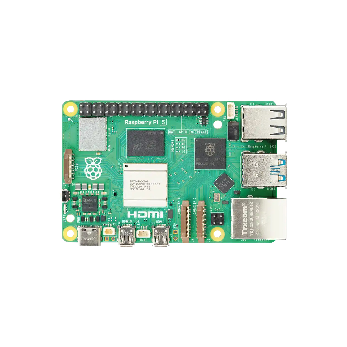 Raspberry Pi 5 - 라즈베리 파이 5 4G/8G 컨트롤러 파이썬