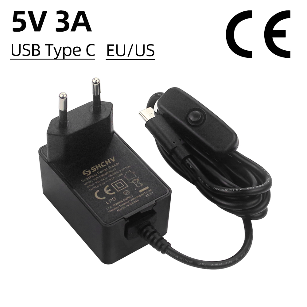 Pi Power Supply - Raspberry Pi 5V 3A 전원 공급