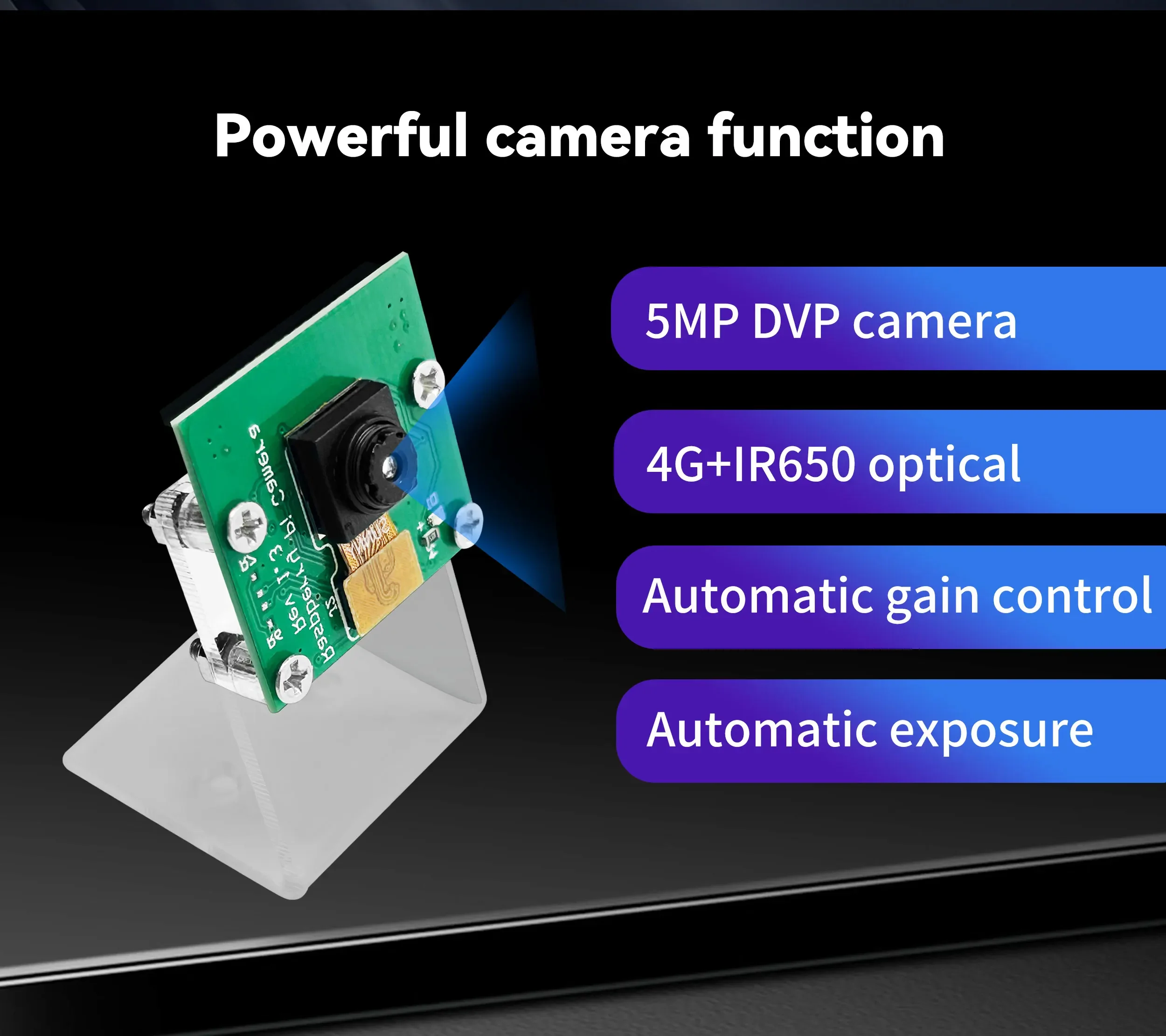 Pi Camera Module - 헬텍 Pi-CamLow HR01 Wi-Fi HaLow 모듈,