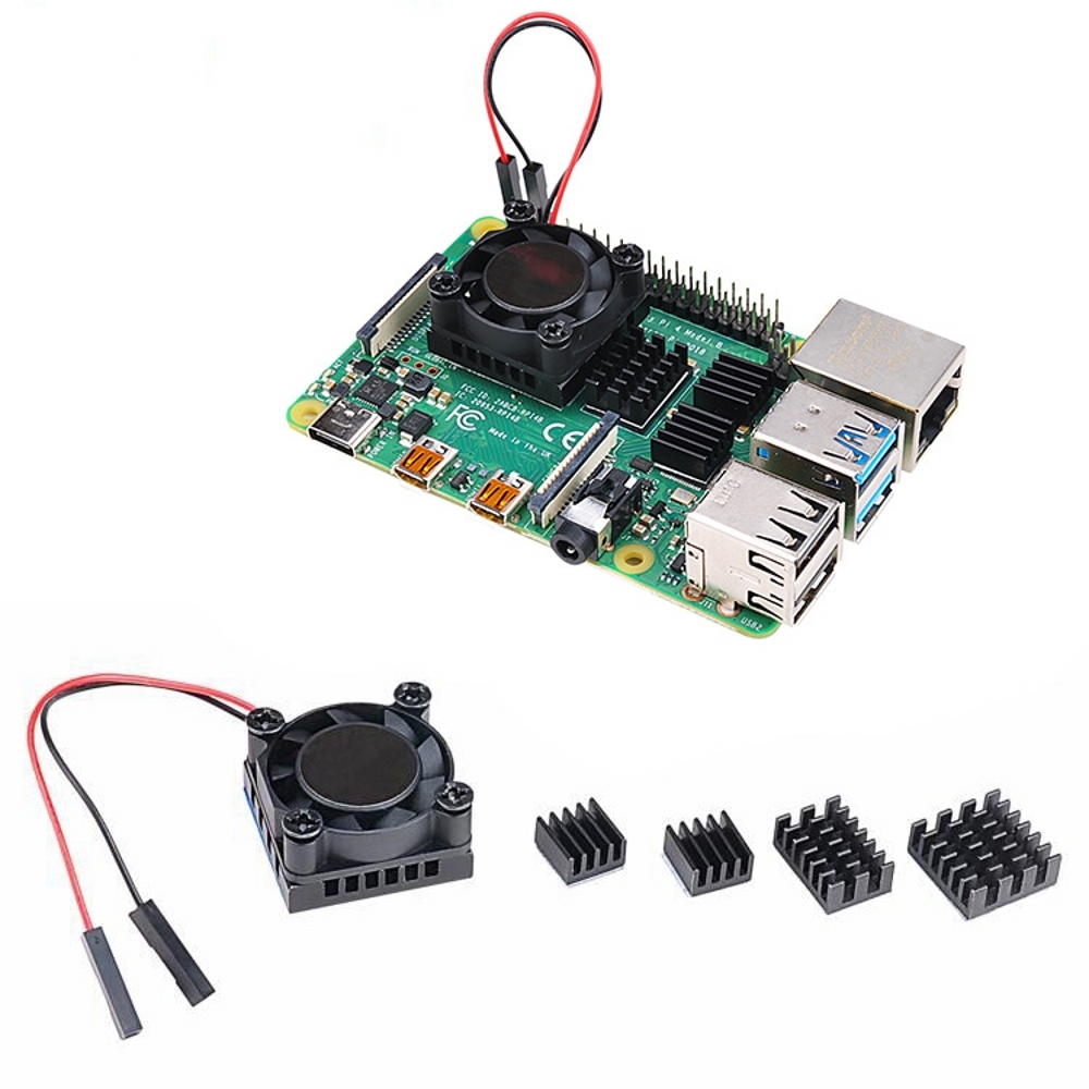 Pi 4 Case - Raspberry Pi 4 모델 B 방열판