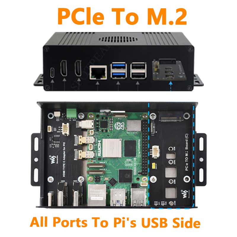 Raspberry Pi 5 - 라즈베리 파이 5 박스 케이스 키트,