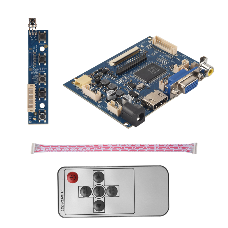 Pi Display - AA08-7 인치 1024 X 600 LCD
