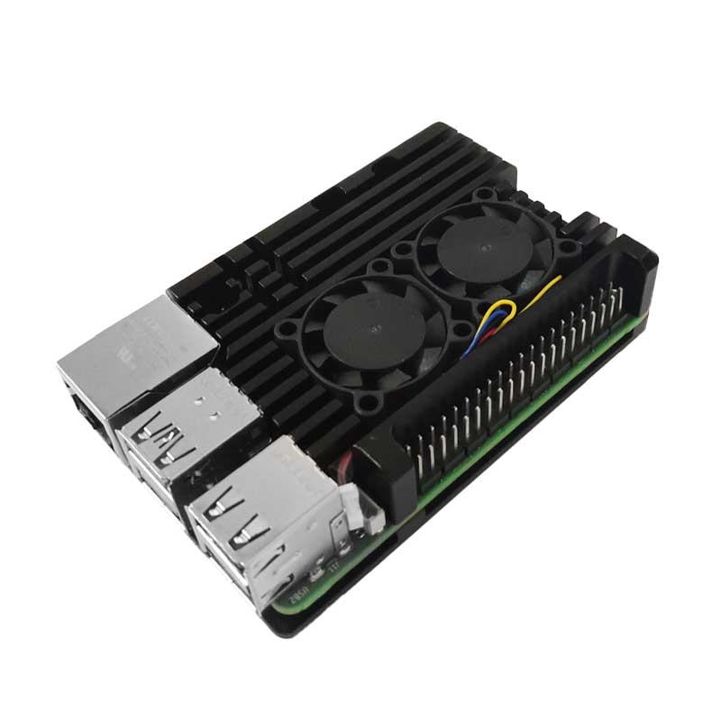 Pi 5 Case - 듀얼 냉각 팬이 포함된 Raspberry Pi