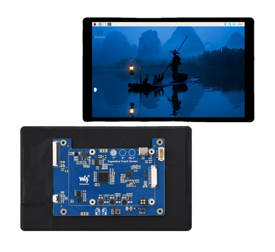 Pi Display - 7인치 DSI LCD (E) 웨이브쉐어 정전식