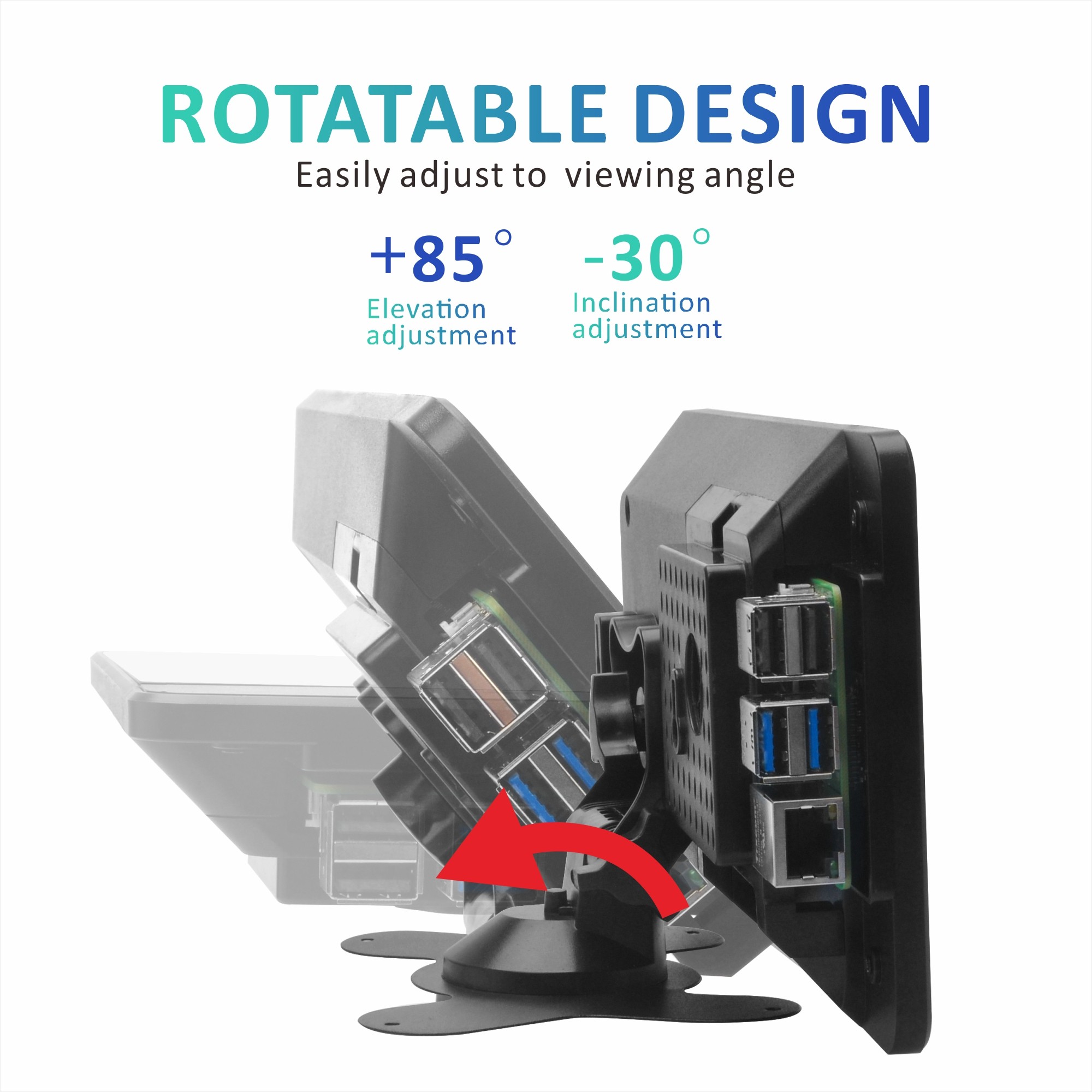 OSOYOO PiStudio 케이스 (7인치 IPS R - Pi 4 Case 리뷰 및 가격