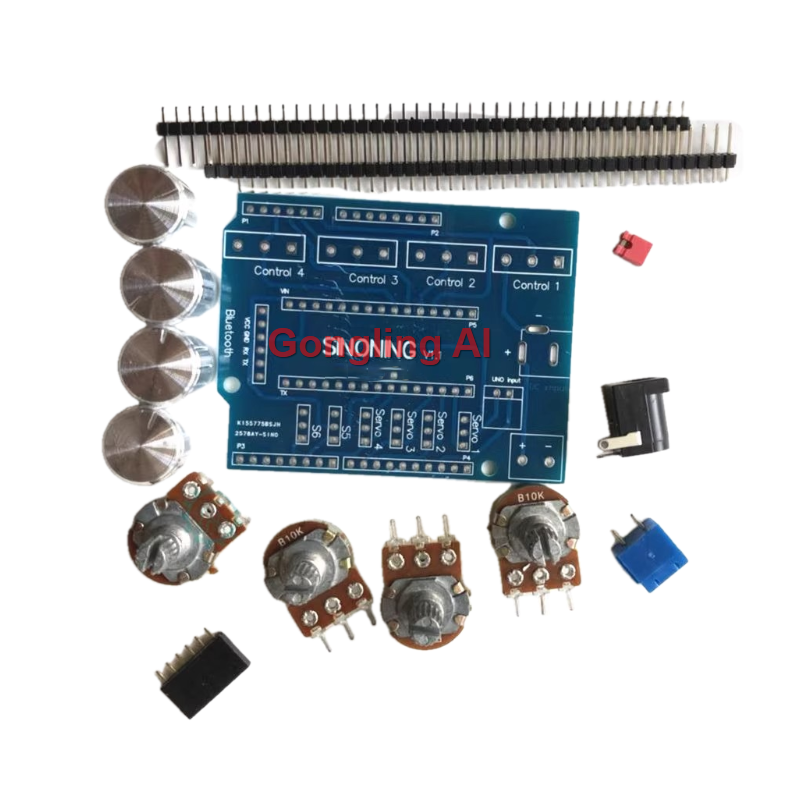 4 채널 노브 서보 컨트롤러 쉴드 보드 전위차계 MG9 - Arduino Kit 리뷰 및 가격