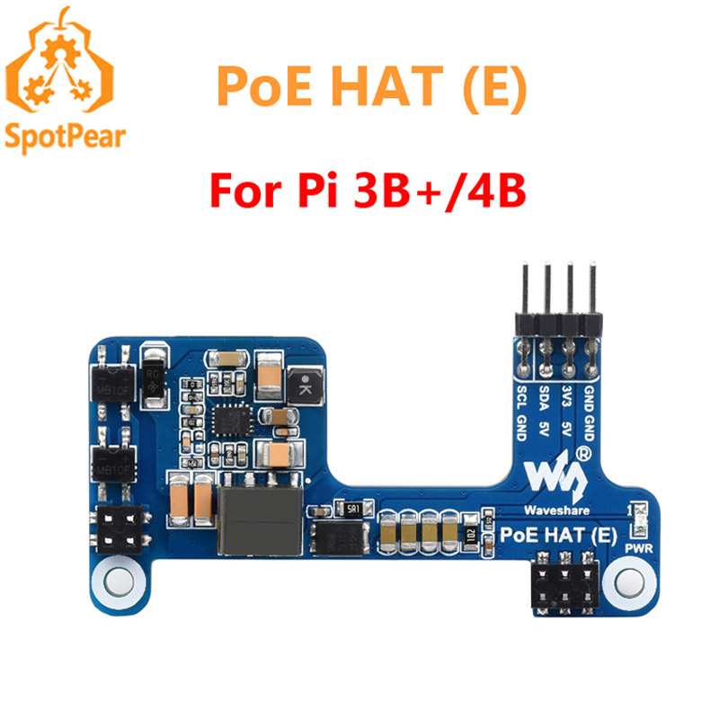 Raspberry Pi PoE HAT 이더넷을 통한 전 - Pi Power Supply 리뷰 및 가격