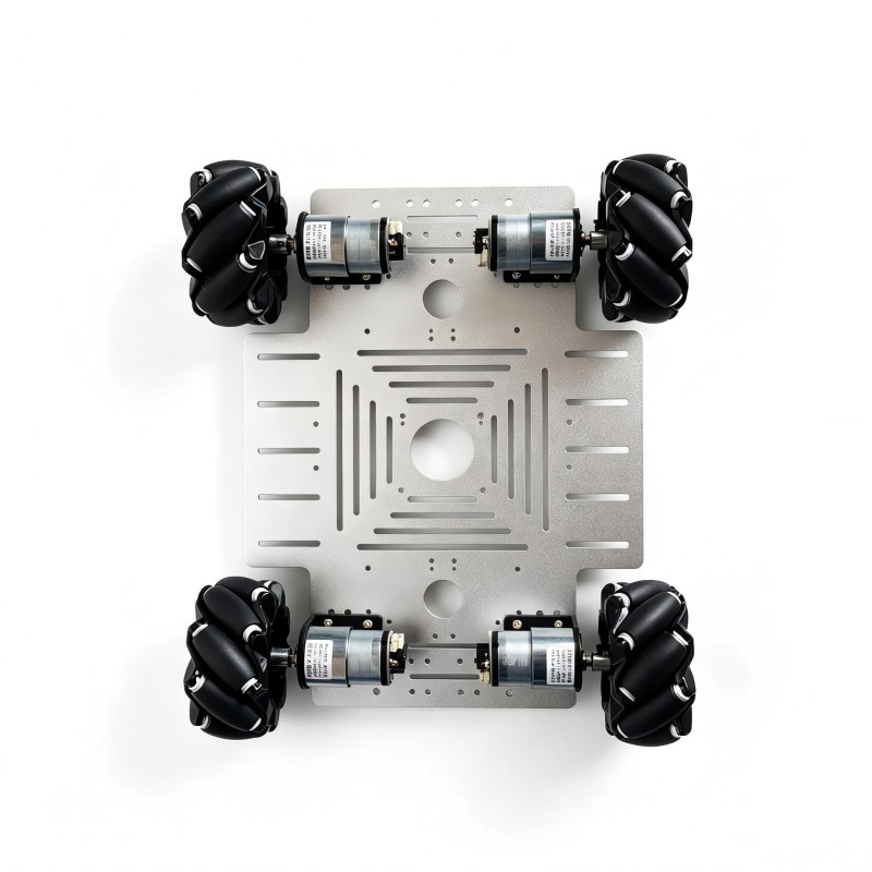 15kg 하중 4륜 구동 메카넘 휠 로봇 자동차 키트  - Arduino Kit 리뷰 및 가격