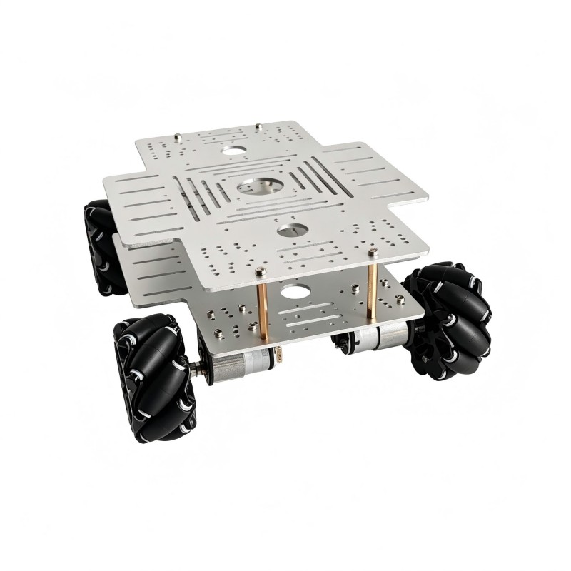 15kg 하중 4륜 구동 메카넘 휠 로봇 자동차 키트  - Arduino Kit 리뷰 및 가격