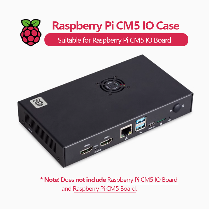 공식 라즈베리 파이 컴퓨트 모듈 5 / CM5 시리즈  - Pi 5 Case 리뷰 및 가격