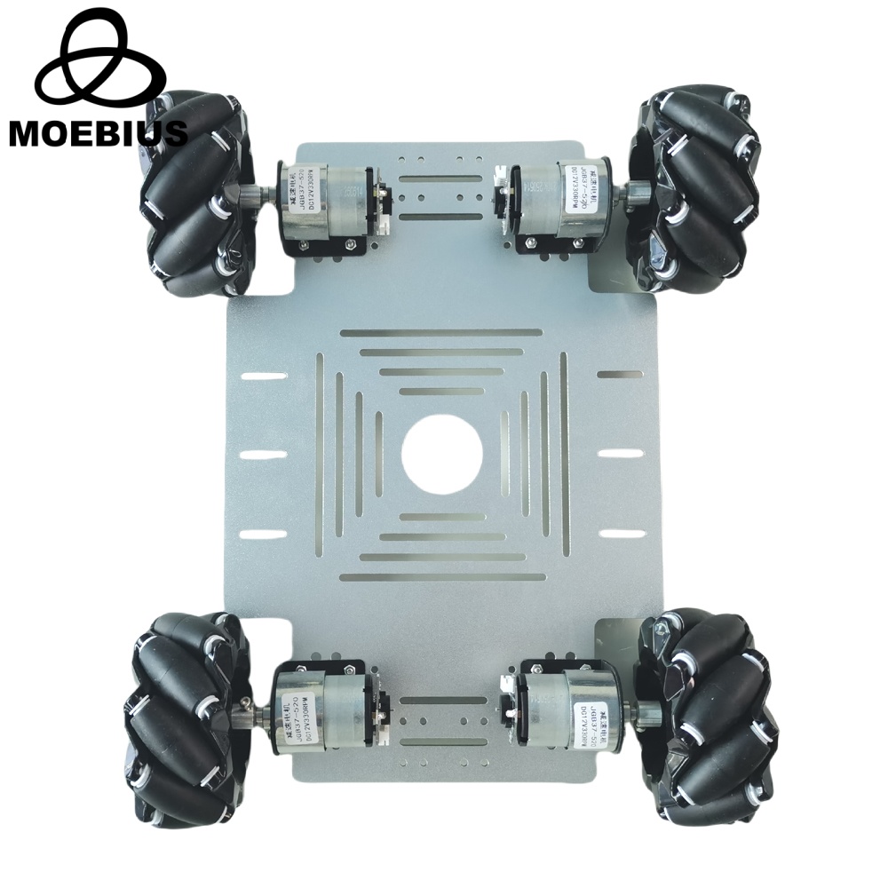 MOEBIUS 26kg 하중, 4륜 구동, 메카넘 휠  - Arduino Kit 리뷰 및 가격