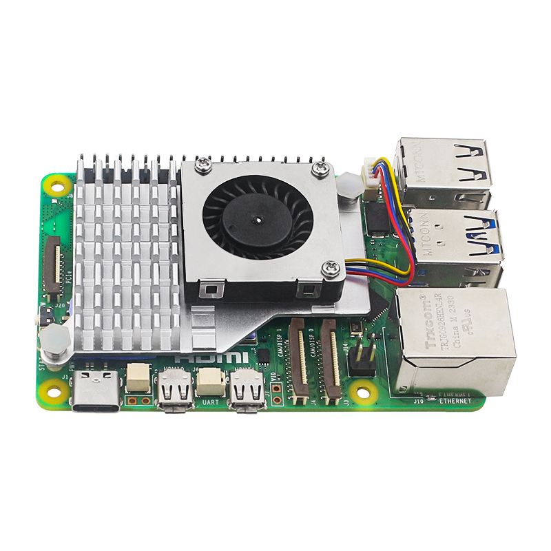 Raspberry Pi 5 용 알루미늄 방열판 액티브  - Pi Cooler 리뷰 및 가격