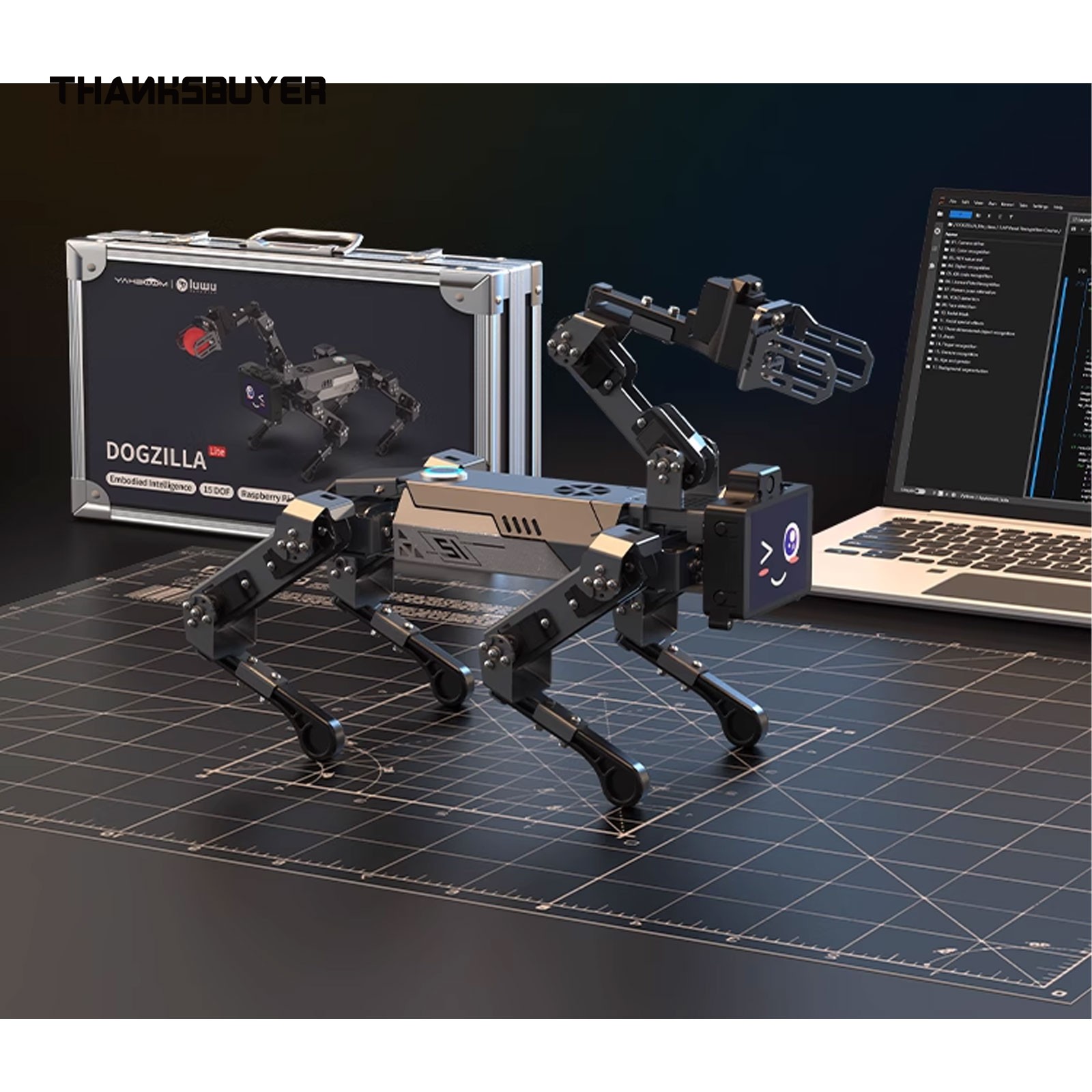 DOGZILLA-Lite 15DOF AI 바이오닉 로봇 - Raspberry Pi 리뷰 및 가격