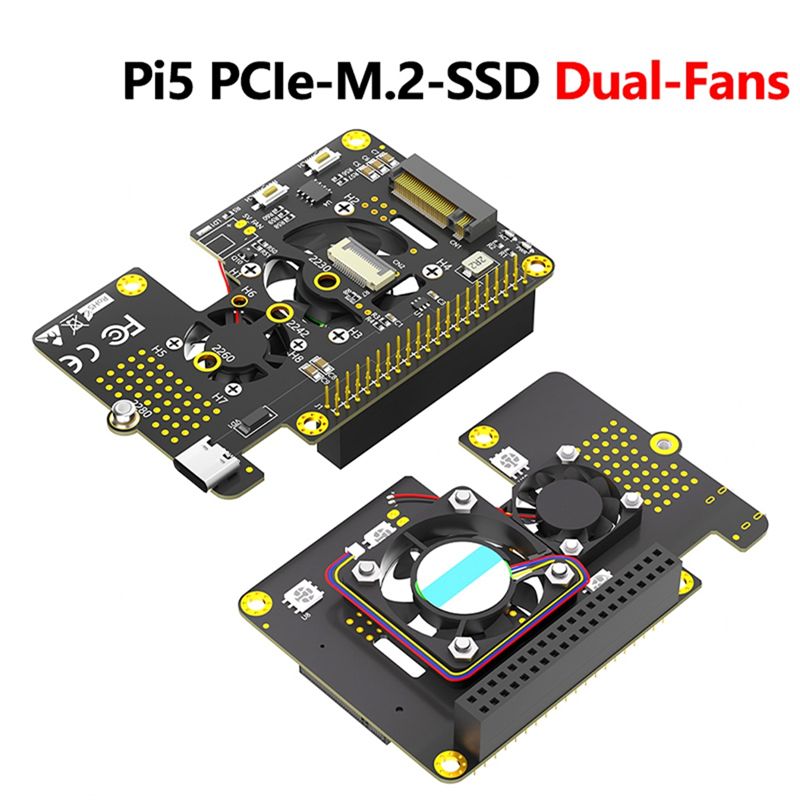 라즈베리 파이 5 PCIe to M.2 NVMe SSD - Pi 5 Case 리뷰 및 가격