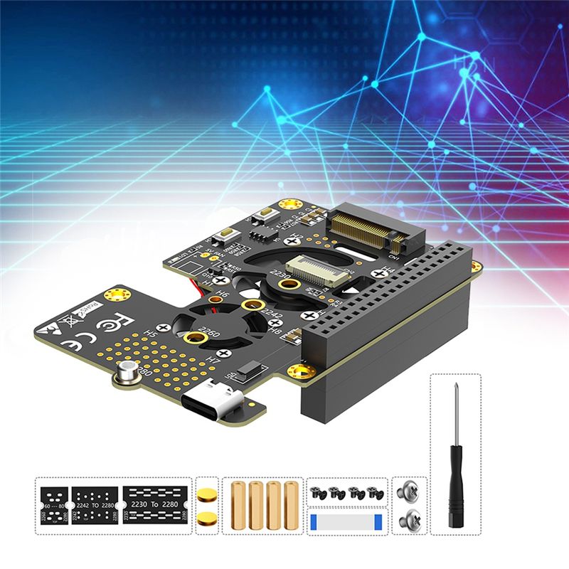 라즈베리 파이 5 PCIe to M.2 NVMe SSD - Pi 5 Case 리뷰 및 가격