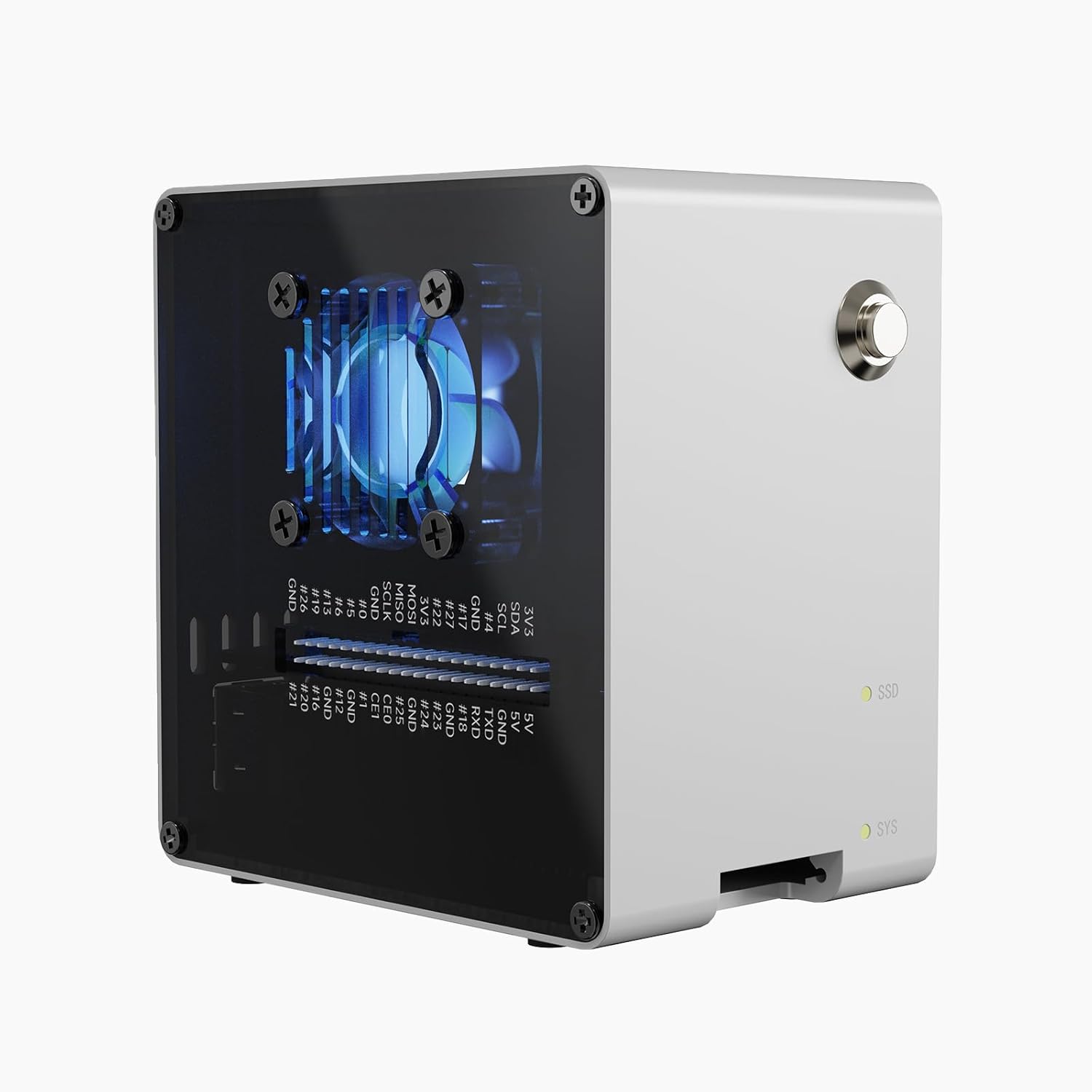 Pironman 5-Mini NVMe M.2 SSD P - Pi 5 Case 리뷰 및 가격