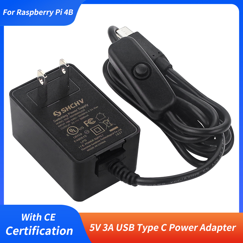 라즈베리 파이 전원 공급 장치 5V 3A USB C타입 - Pi Power Supply 리뷰 및 가격