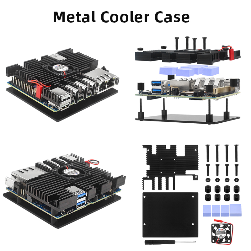Orange Pi 5 Plus, 4/8/16GB RAM - Pi 4 Case 리뷰 및 가격