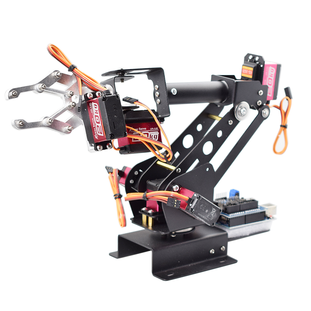 PS2 컨트롤 6 DOF 로봇 팔 그리퍼 클로 STEA - Arduino Kit 리뷰 및 가격