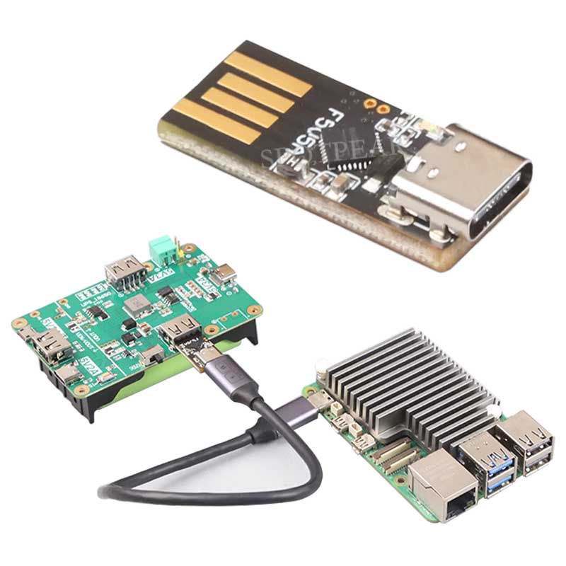 라즈베리 파이 5 USB A C 미니 PD 트리거 활성 - Pi Power Supply 리뷰 및 가격
