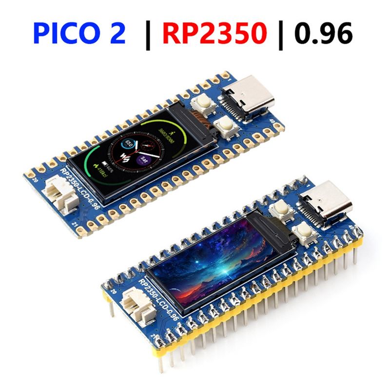 A97I - 라즈베리 파이 피코 2 RP2350 개발  - Pi Display 리뷰 및 가격