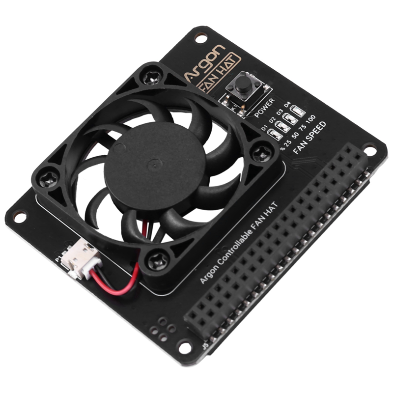 라즈베리 파이 4/3용 뉴-3X 아르곤 팬 HAT, 소 - Raspberry Pi 4 리뷰 및 가격