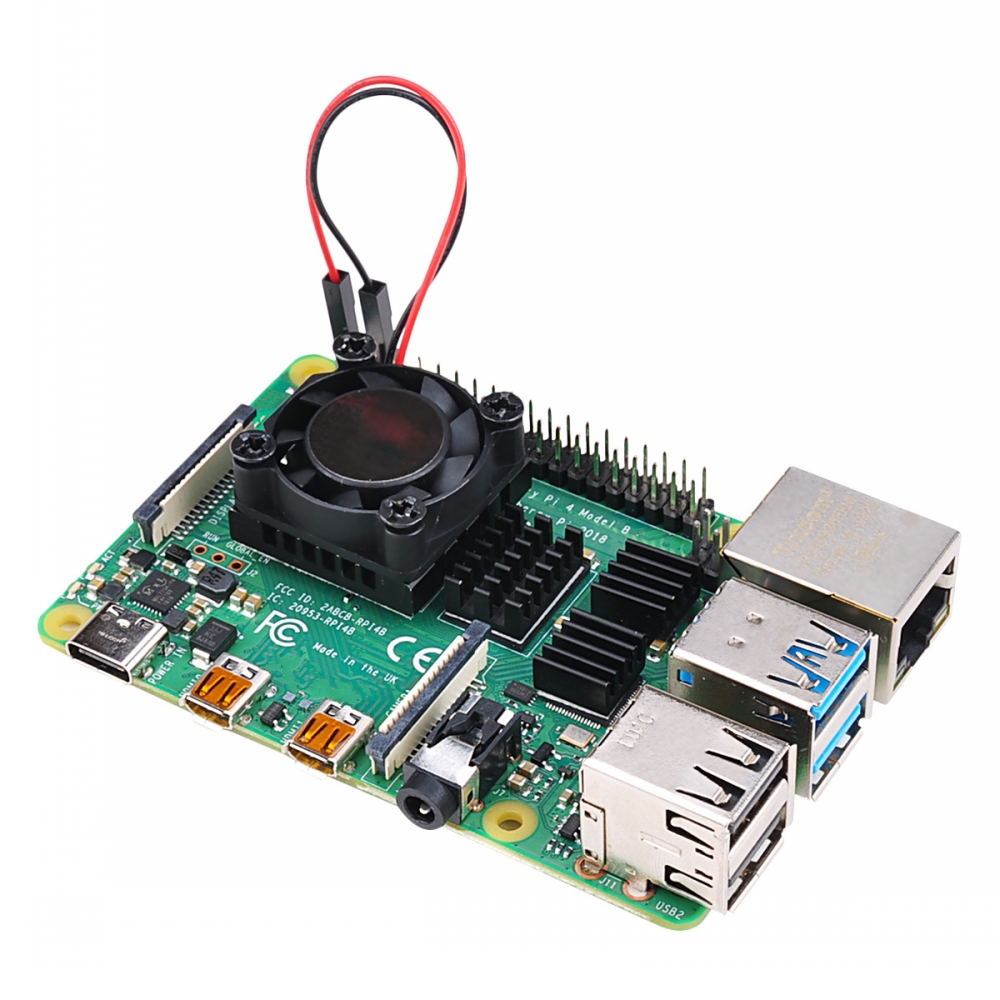 Raspberry Pi 4 모델 B 방열판 단일 냉각  - Pi 4 Case 리뷰 및 가격