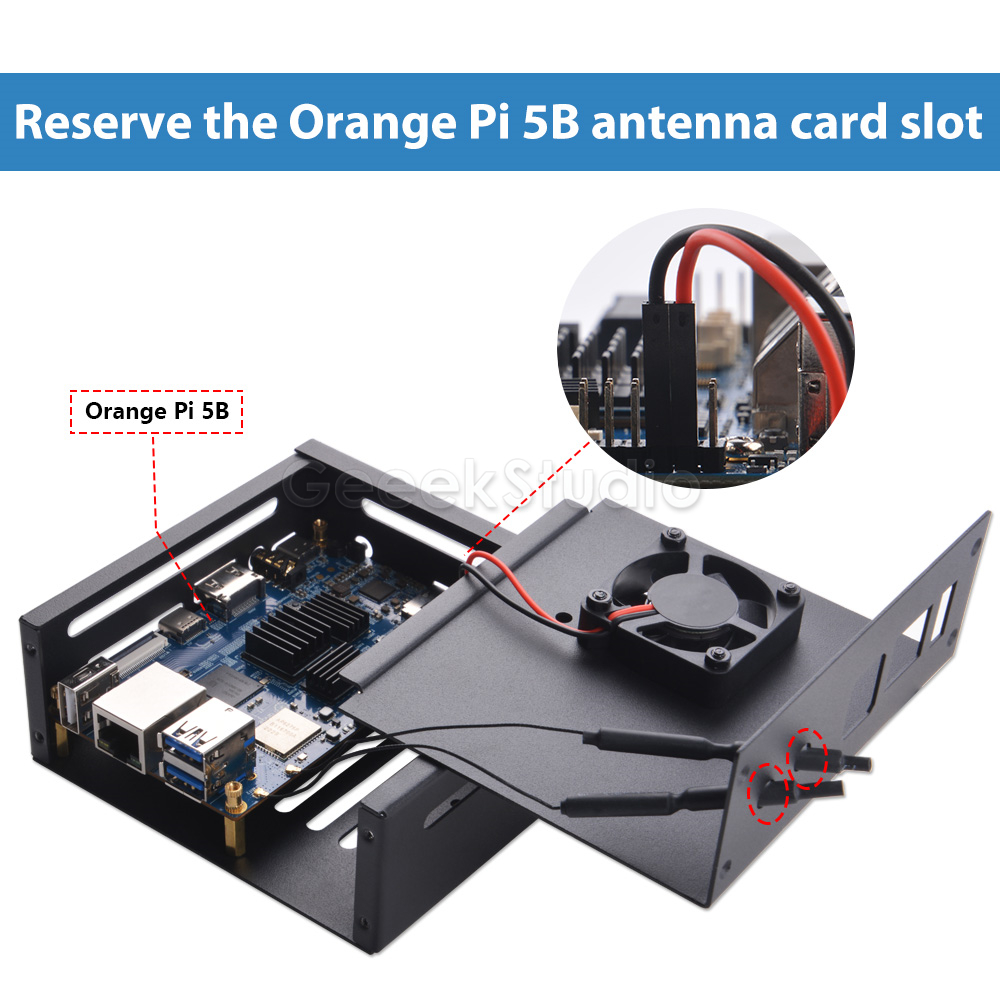 Orange Pi 5/5B 금속 보호 케이스 인클로저  - Pi 5 Case 리뷰 및 가격