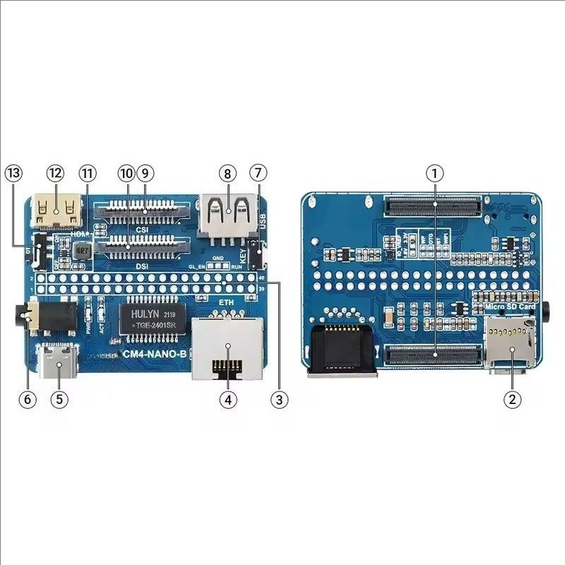 CM4 사이즈 확장 보드 라즈베리 파이 CM4용 멀티  - Raspberry Pi 리뷰 및 가격