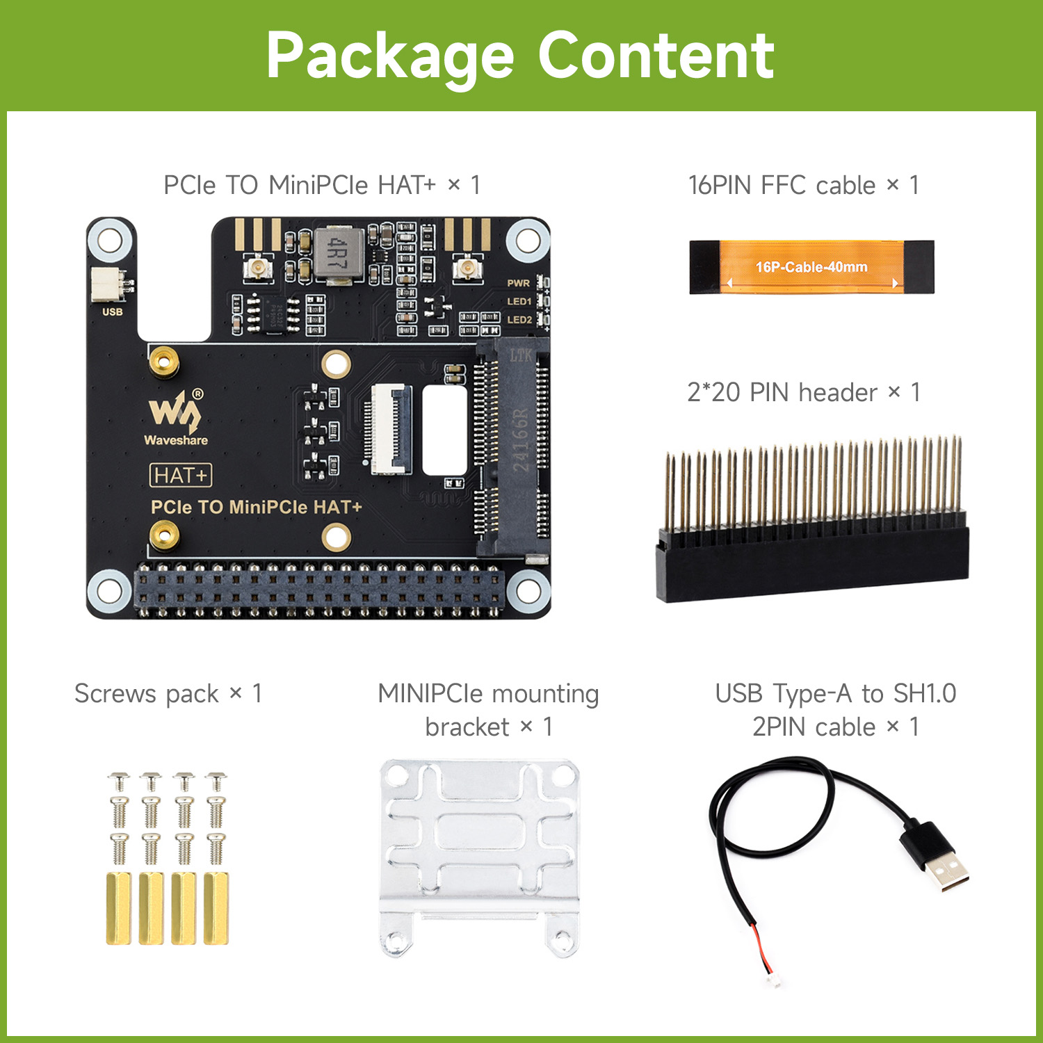 Raspberry Pi 5용 Waveshare PCIe - Raspberry Pi 5 리뷰 및 가격