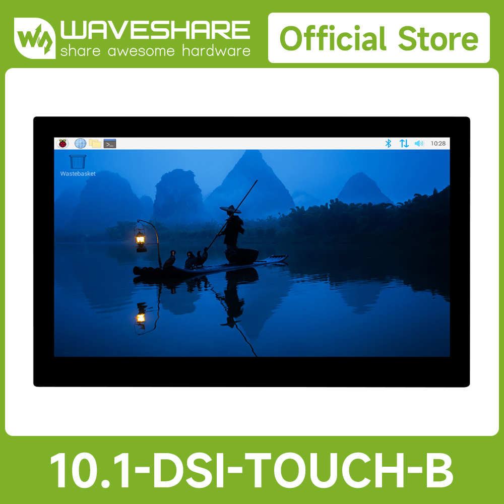 라즈베리 파이용 10.1인치 DSI 정전식 터치 디스플 - Pi Display 리뷰 및 가격
