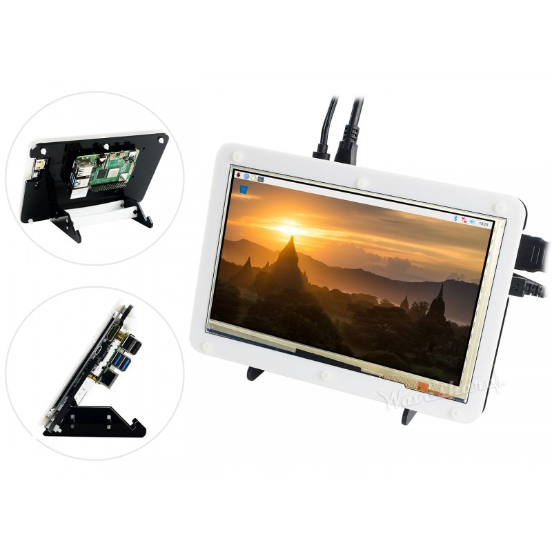 라즈베리 파이 4 모델 B 디스플레이 키트 7인치 정전 - Raspberry Pi Kit 리뷰 및 가격