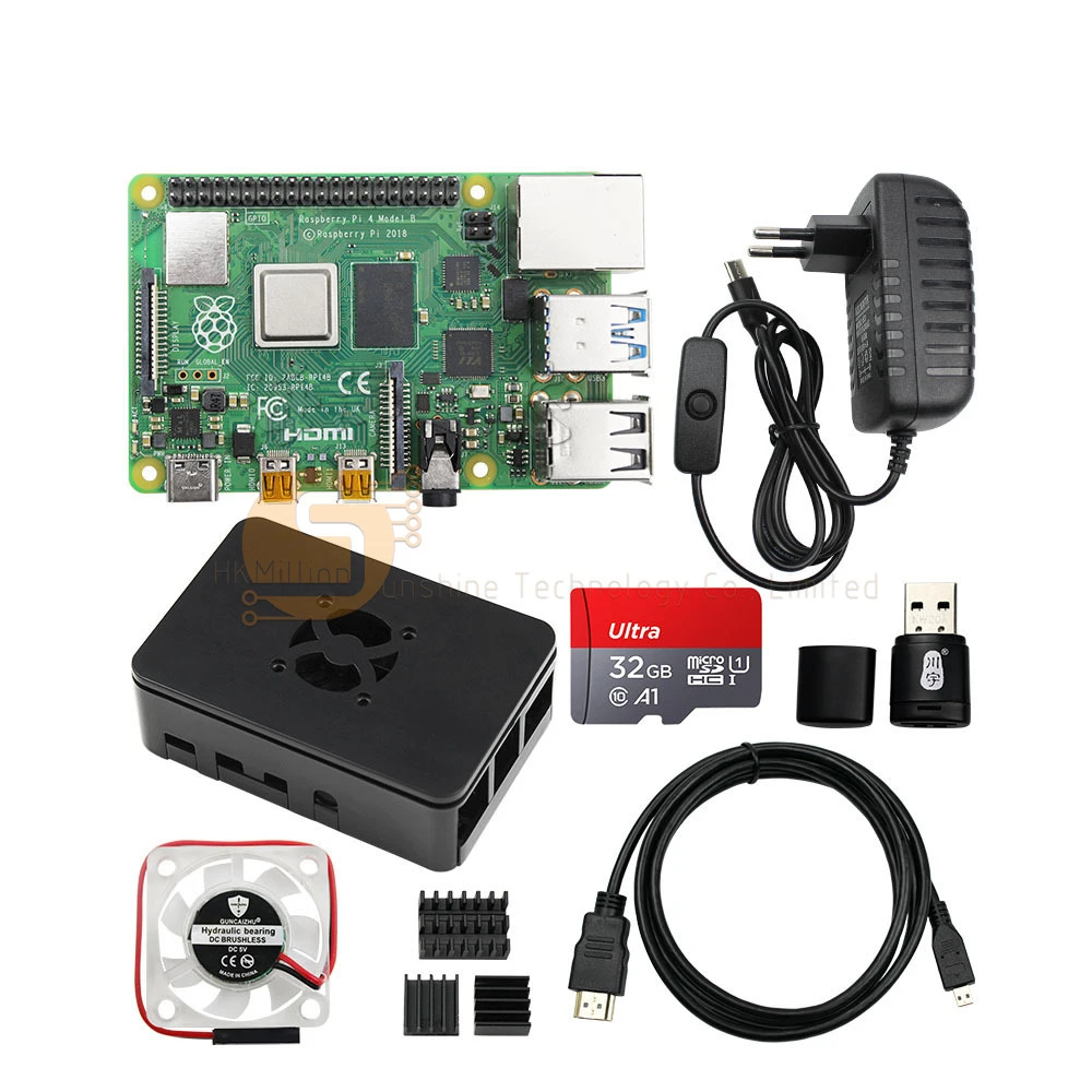 Raspberry Pi 4 8G 4G 2G 스타터 키트 - Pi Cooler 리뷰 및 가격