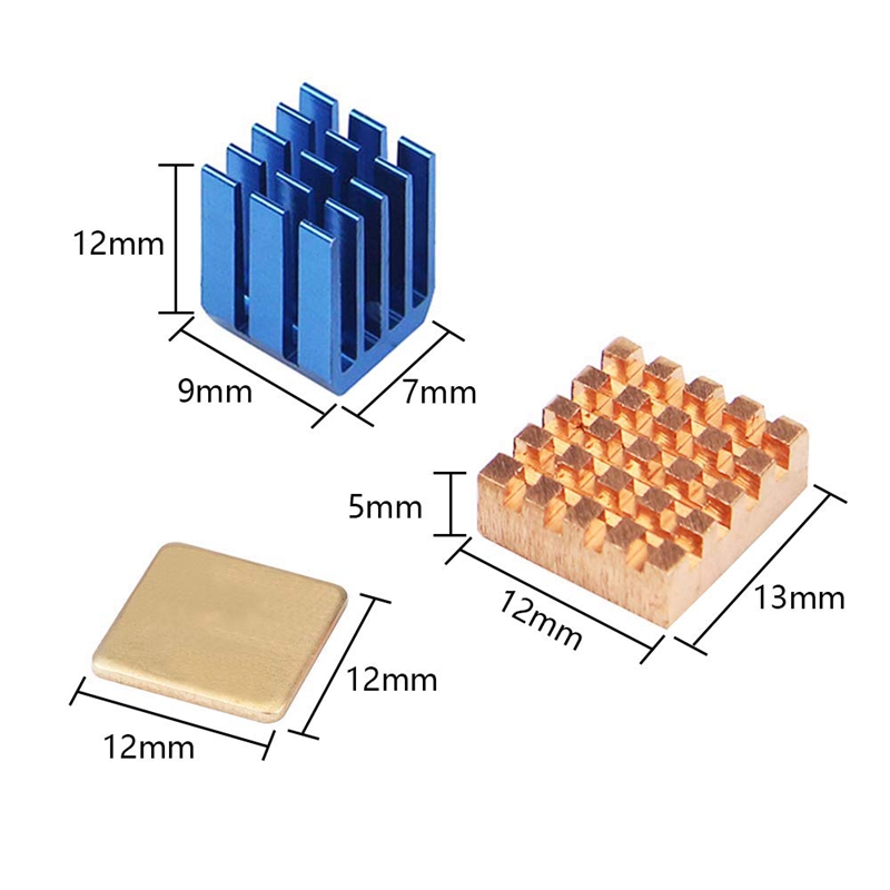 나사가 있는 냉각 팬 및 방열판, 라즈베리 파이 3,  - Pi Power Supply 리뷰 및 가격
