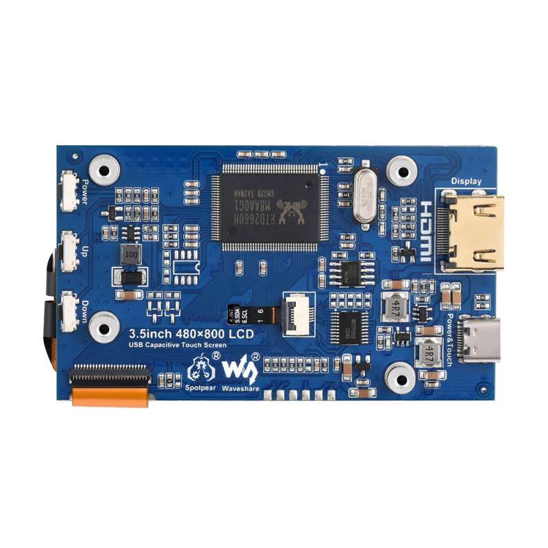 3.5인치 IPS 정전식 터치 LCD 디스플레이, 48 - Pi Display 리뷰 및 가격