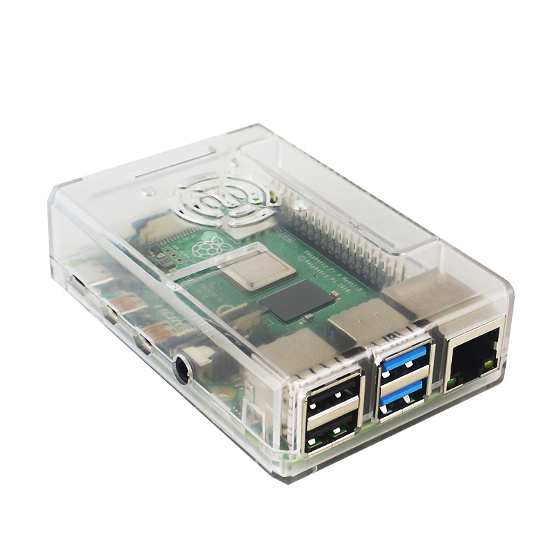 라즈베리 파이 ABS 케이스 블랙 플라스틱 쉘 탈착식  - Pi Power Supply 리뷰 및 가격