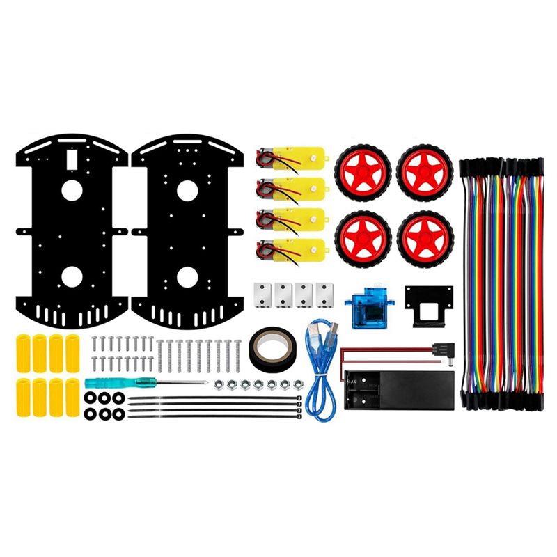 WOWFU-4WD 스마트 로봇 자동차 키트 (아두이노  - Arduino Kit 리뷰 및 가격