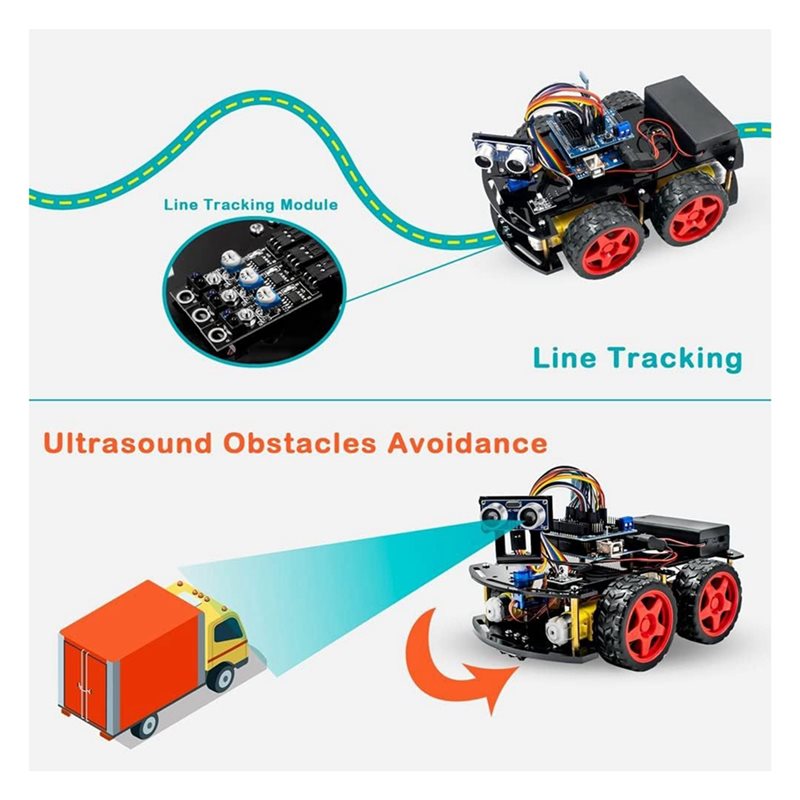 WOWFU-4WD 스마트 로봇 자동차 키트 (아두이노  - Arduino Kit 리뷰 및 가격