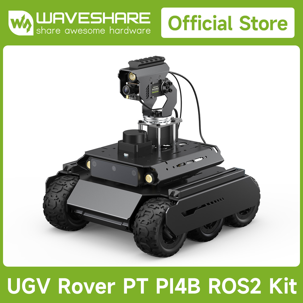 웨이브쉐어 로버 ROS 2 오픈 소스 6륜 4WD AI - Raspberry Pi 5 리뷰 및 가격