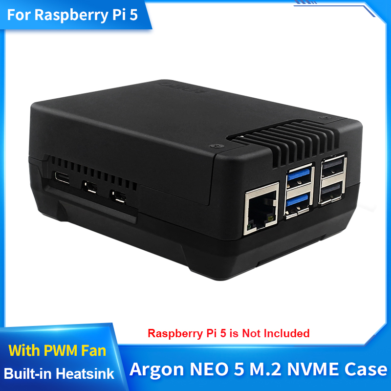 Argon NEO 5 M.2 NVME PCIE 케이스( - Pi Power Supply 리뷰 및 가격