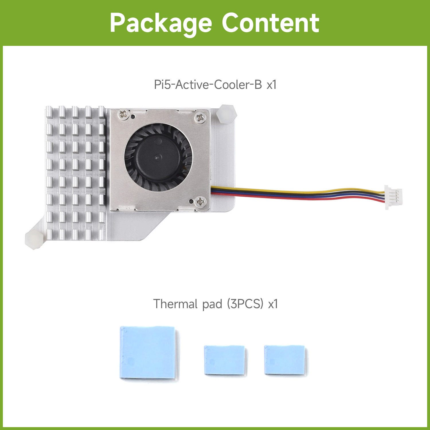 라즈베리 파이 5용 웨이브쉐어 액티브 쿨러(B), 액티 - Raspberry Pi 5 리뷰 및 가격