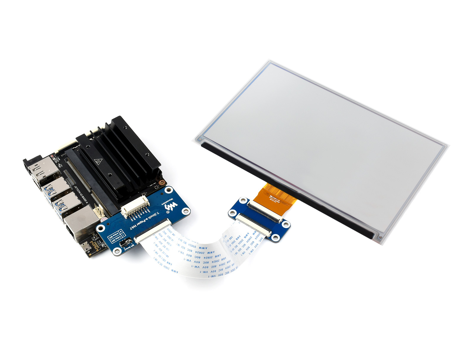 Waveshare 7.3인치 6색 전자종이 디스플레이, - Pi Power Supply 리뷰 및 가격