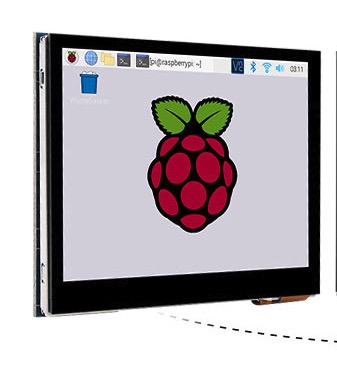 라즈베리 파이용 3.5인치 정전식 터치 스크린 LCD  - Raspberry Pi 리뷰 및 가격
