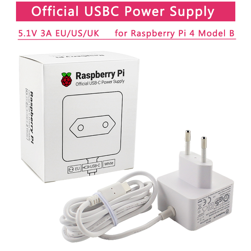 공식 라즈베리 파이 4 전원 공급 장치 5V 3A 충전 - Pi Power Supply 리뷰 및 가격